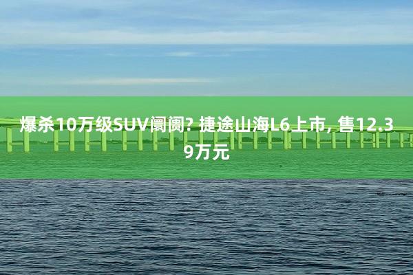 爆杀10万级SUV阛阓? 捷途山海L6上市, 售12.39万元