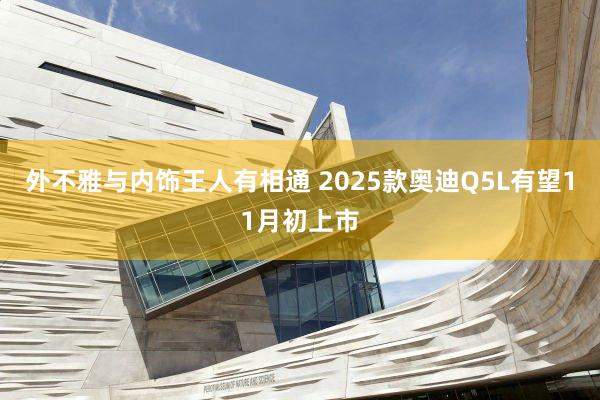 外不雅与内饰王人有相通 2025款奥迪Q5L有望11月初上市